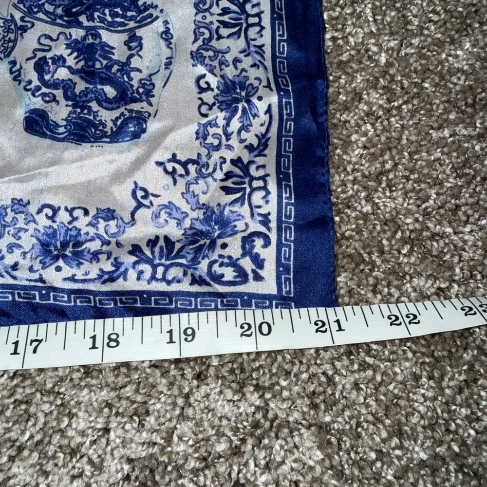 Silk Square Scarf Women 21